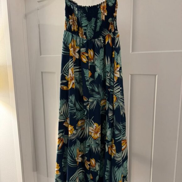 SHEIN Tropical Floral Maxi Dress – Size Small - Picture 1 of 3